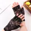 PNPIA- Găng Tay Không Ngón Nữ Ren Chống Nắng Chống Tia UV Lái Xe Găng Tay Cho Mùa Hè Ngoài Trời Sang Trọng