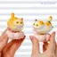 WANYEDI Trang trí máy tính để bàn, Các bức tượng động vật Đế trang trí mèo, Nhựa thời trang Hoạt hình dễ thương Mini Trang trí văn phòng Mặt hàng Quà tặng