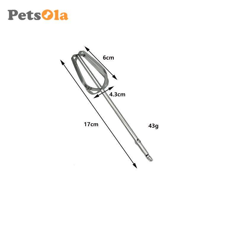 Cần khuấy bằng thép không gỉ dùng cho điện, lý tưởng cho các dự án DIY, quá trình trộn và làm việc bê tông.