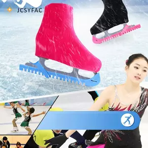 JCSYFAC Bảo Vệ Ice Skate Covers Co Giãn Nhung Hình Giày Trượt Băng Chống Trầy Xước Cho Giải Trí Sử Dụng Mới