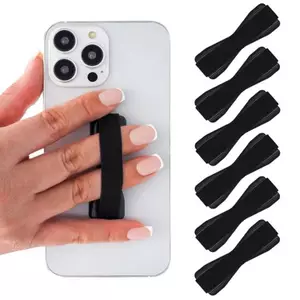 JCSYFAC 6 Cái Tự Dính Điện Thoại Di Động Cầm Dây Đeo Đàn Hồi Có Đế Cho Điện Thoại Thông Minh Máy Tính Bảng Đa Năng Giá Đỡ Đứng Mới