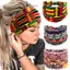 Cotton Thời Trang Co Giãn Họa Tiết Châu Phi In Hình Xoắn Phong Cách Co Giãn Tóc Rộng Băng Đô Quấn Tóc Turban Nút Thắt Đầu Mới