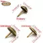 100x Hợp Kim Đồng Làm Dày Ngón Tay Cái Móng Tay Cho Sofa Gỗ Ngực