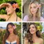 PYCOU Kẹp Tóc Hoa Hawaii, Hoa Nhân Tạo Ngọc Trai Trang Trí Hoa Nhân Tạo Kẹp Tóc, Thanh Lịch Boho Hoa Lan Kẹp Tóc Nữ Trang Trí Tóc