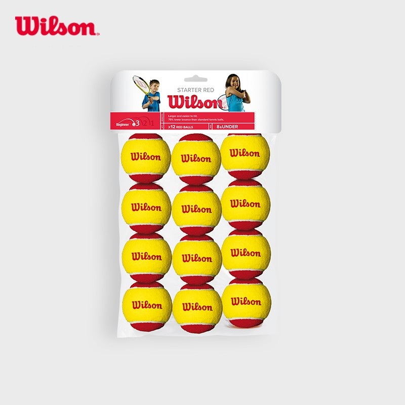 Wilson Starter Red 12 Pack Bóng Tennis WRT137100