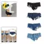 Thiết Kế Búp Bê Quần Áo Thu Nhỏ Quần Jean Quần Short Thường Ngày Bền Mặc Phụ Kiện Cho Nữ BJD TẠI