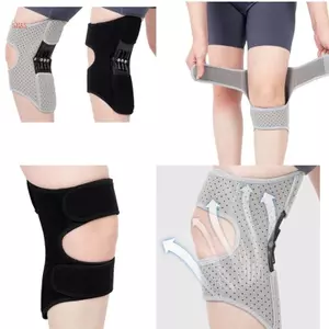 Shas Nẹp đầu gối Hỗ trợ đầu gối thoáng khí với miếng đệm đầu gối lò xo hồi phục mạnh mẽ