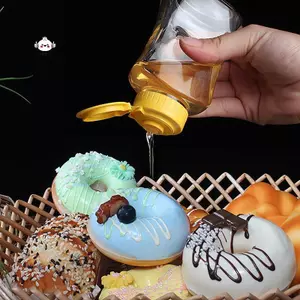 Maybest Nhựa Mật Ong Bóp Chai Gia Vị / Hộp Đựng Sốt Cà Chua Nắp Lật Lọ Xi-rô Có Thể Đổ Lại Hộp Đựng Chống Rò Rỉ Chai Squeezable {VN}