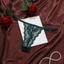 THEGIRL8B Trái Tim Kim Cương Giả Quần Lót, Jacquard Cotton Đáy Ren Hoa Bikini Quần Đùi, Thoáng Khí Eo Thấp Traceless Quần Lót Quần Lót T-back Quần Lót
