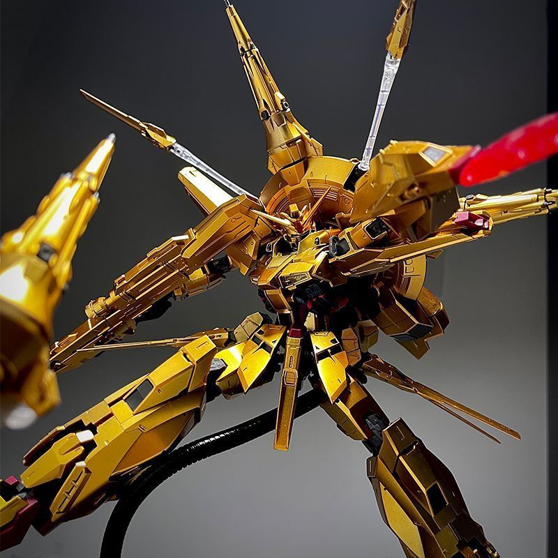 Sản phẩm mới MG1: 100 Vàng Magic SEED Biến dạng trong nước Mecha Oracle Heavenly Emperor Assembly Model Hình
