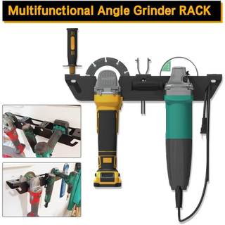Giá Để Máy Mài Góc 2 Ngăn - Treo Dây Điện Tổ Chức Máy Cắt & Đánh Bóng