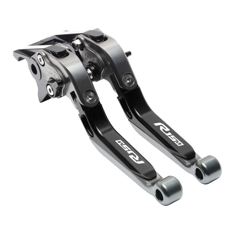 Dành cho Yamaha R15M Có Thể Điều Chỉnh Phanh Ly Hợp Đòn Bẩy CNC Có Thể Gập Lại Tay Cầm Tiết Kiệm Nỗ Lực Tay Cầm
