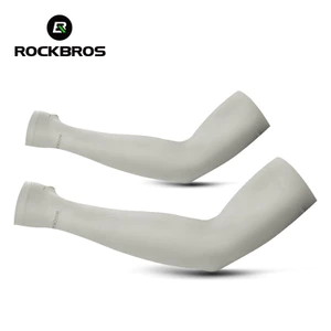 Rockbros Băng Lụa Tay Thoáng Khí Chống Tia UV Nén Cho Unisex, Phù Hợp Đi Xe Đạp Ngoài Trời