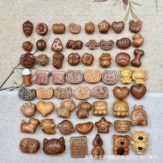 Vòng cổ và vòng tay handmade từ gỗ, đậu phộng và hoa hồng - Bộ phụ kiện tình yêu DIY JXYS