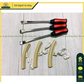 Bộ 3 Móc Lốp Không Xăm , Xe Máy, Xe Đạp Tiện Dụng – Dụng Cụ Nạy Vỏ + Thanh Cậy Lốp Inox | Alulu Official Store
