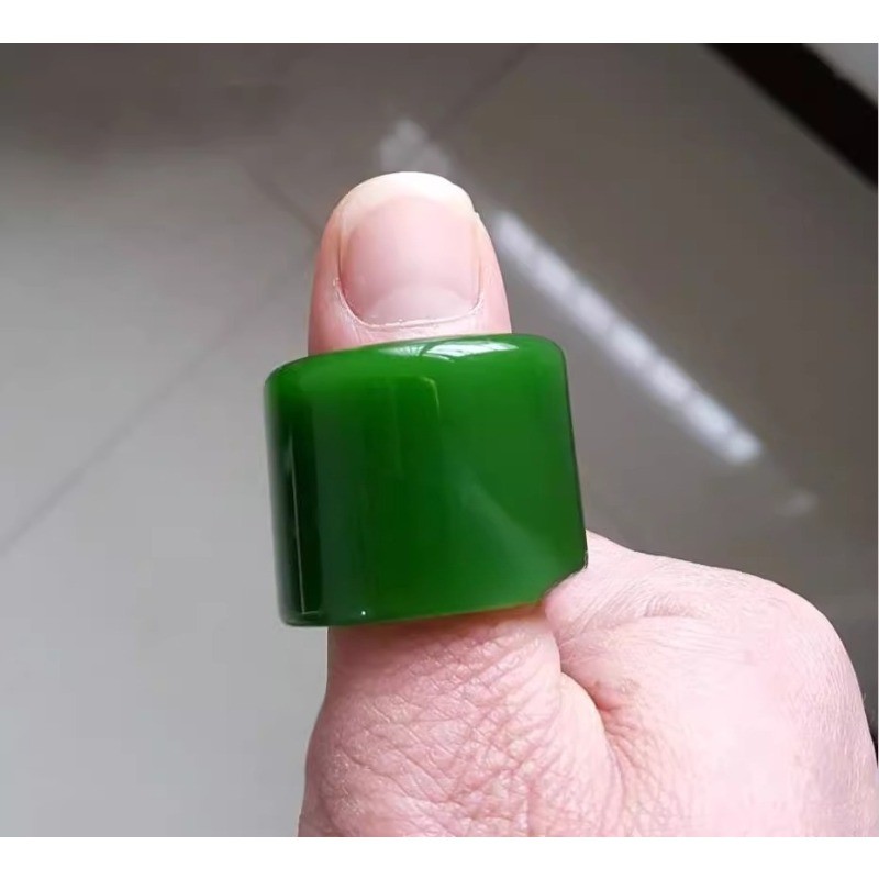 Nhẫn cờ lê jasper tự nhiên nguyên chất cho nam và nữ
