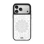 Nghệ Sĩ Hợp Tác Hoa Trắng Gương Từ Tính Ốp Lưng Điện Thoại IPhone 16 15 14 Plus 13 12 11 17 Pro Max 17 Vỏ Bảo Vệ Chống Sốc Không Khí