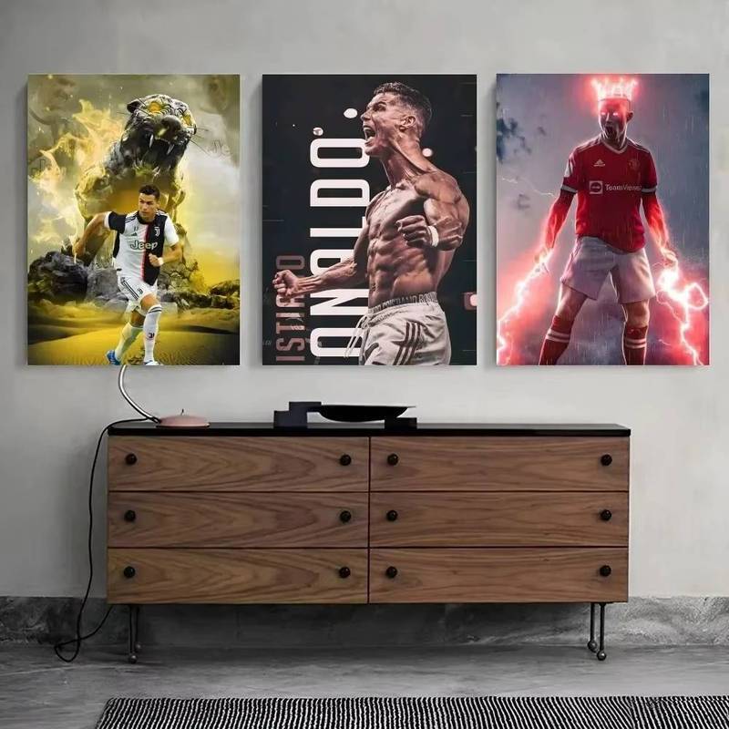 Cristiano Ronaldo Tranh Canvas Nhà Phòng Khách Phòng Ngủ Lối Vào Thanh Nhà Hàng Cafe Tranh Nghệ Thuật Trang Trí