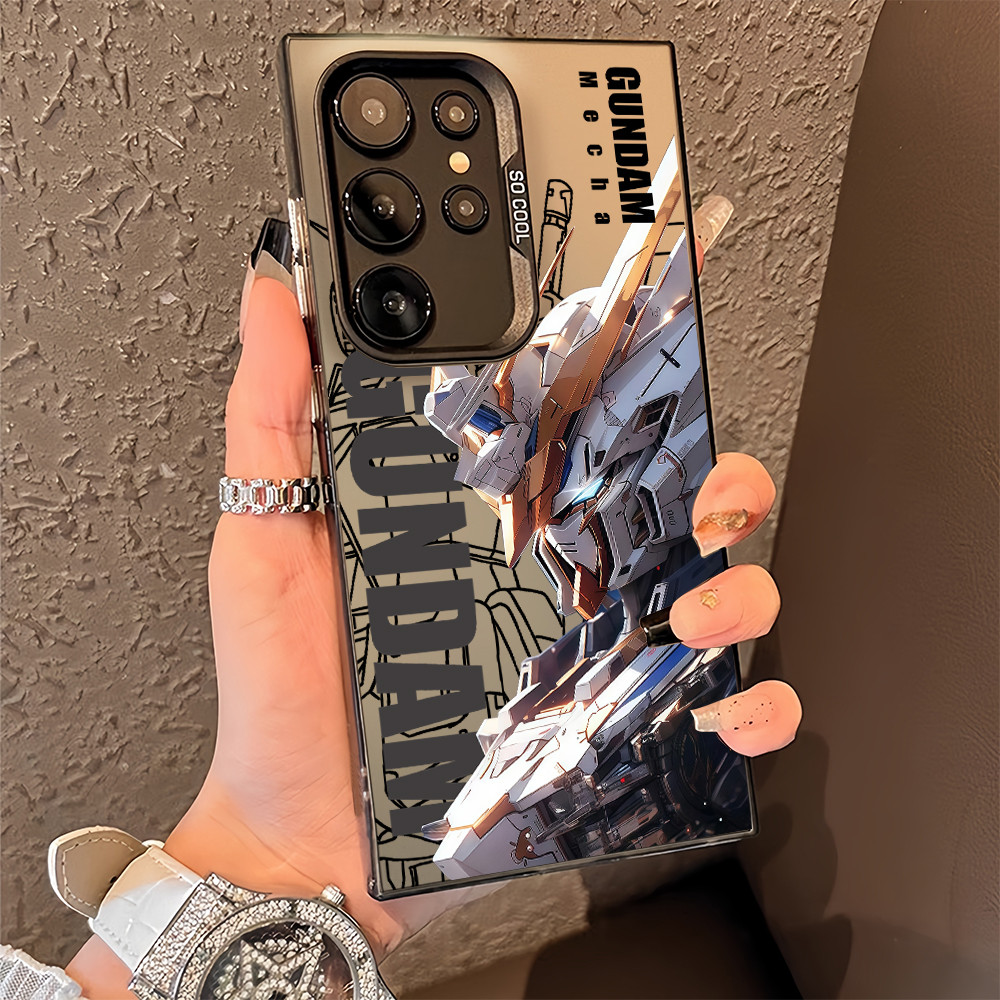 Ốp điện thoại cứng Gundam Mobile the Suit Micro Matte cho Samsung S26/S25/S24/S23, S22U/S21/S20FE, S25FE/S23 FE, A56/A17S24+, vỏ chống sốc Samsung