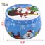 PlumHOUSE Du Lịch Di Động Giáng Sinh Hương Liệu Nến Bình Giáng Sinh Nến Thơm Thiếc Lọ Du Lịch Di Động Sáp Đậu Nành Thực Vật Nến Hộp Quà Tặng VN