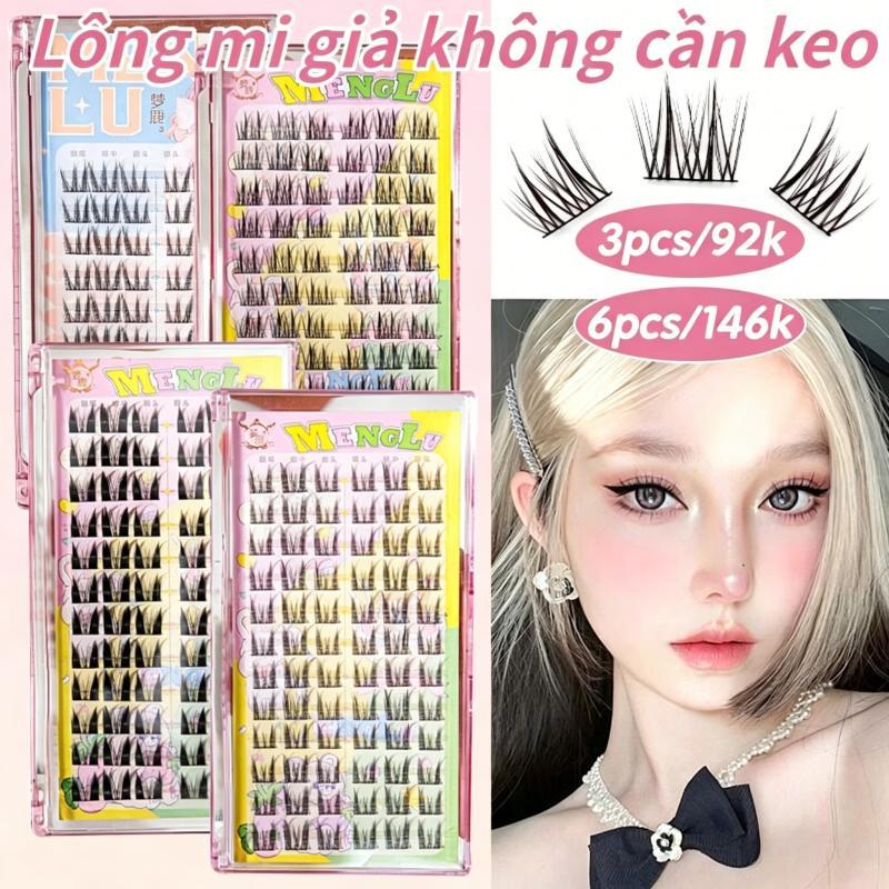 🚚【giao Hàng 24h】9 / 6 / 6 Lông Mi Giả Phong Cách Hàn Quốc Lâu Dài Chống Thấm Nước Lông Mi Giả Cụm Tự Nhiên Lông Mi Cho Người Mới Bắt Đầu