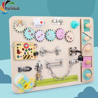Bảng công tắc LED chulisia Bảng cảm giác Phát triển trí não Kỹ năng vận động tinh cho bé Nút hoạt động cho bé Đồ chơi dành cho trẻ em Đảng ủng hộ