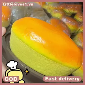 Littleloves1 Sáng Tạo Mô Phỏng Bánh Hấp Phục Hồi Chậm Pinch Đàn Áp Thông Hơi Đồ Chơi Squish Chậm Giảm Căng Thẳng Đồ Chơi Cho Trẻ Em Quà Tặng VN