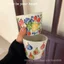 Retro Mục Vụ Gốm Mờ Tươi Hộ Gia Đình Bộ Đồ Ăn Mục Vụ Hình Niche Giá Trị Cao Underglaze Màu Cốc Bát
