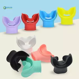 Ống ngậm bằng silicon Ống thở có thể tháo rời Bộ điều chỉnh lặn bằng khí nén Vỏ ống ngậm bạch tuộc Hộp đựng bạch tuộc Dễ sử dụng mới