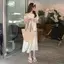 PANPIA- Đầm Maxi cổ điển mùa hè dành cho nữ Dây đeo chéo dài Camis giản dị Rỗng phong cách cho bữa tối bên bờ biển hoặc khu nghỉ mát Strolls