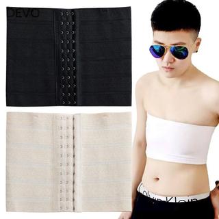 DEVO 1 Chiếc Xe Tăng Top Corset, Áo Vest Phẳng Quần Lót Ngực Shaper, Đồng Tính Nữ Tomboy Trans Lesbian S-2XL Chất Kết Dính