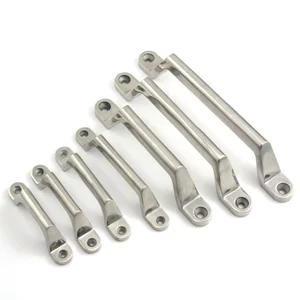 Tay cầm công nghiệp bằng thép không gỉ 304 Tay nắm cửa tủ sắt Thân thiện với môi trường Tay cầm lớn Công nghiệp Trang bị hạng nặng