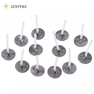 JCSYFAC 100 Chiếc Nến Khuôn Wi Tab Thân Thiện Với Môi Trường Nến Duy Trì Làm cotton Nguyên Chất Mới