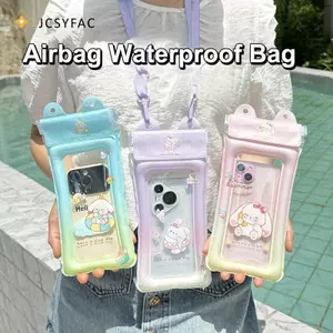 JCSYFAC Hoạt Hình Nổi Chống Thấm Nước Túi Điện Thoại Đệm Không Khí Túi Cho Kayak Công Viên Nước Sử Dụng Ngoài Trời Mới
