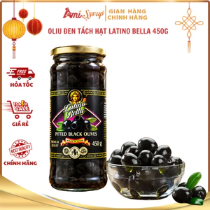 Oliu Đen Tách Hạt Latino Bella 450g, Làm Topping, Sandwich Hương vị đậm đà, thơm nhẹ đặc trưng