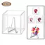 Bộ sắp xếp đàn guitar Pick Hộp trưng bày Acrylic trong suốt có chân đế cho các loại Bộ sưu tập đàn Plectrum và Tiện ích đàn guitar
