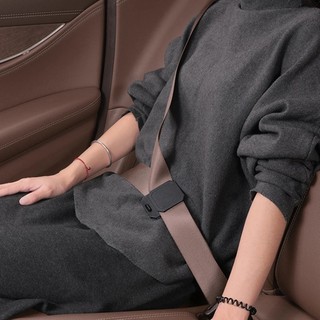 Mới Tam Giác Dây An Toàn Điều Chỉnh Dây An Toàn Ô Tô Khóa Nút Chặn Cổ Bảo Vệ Vai Kẹp