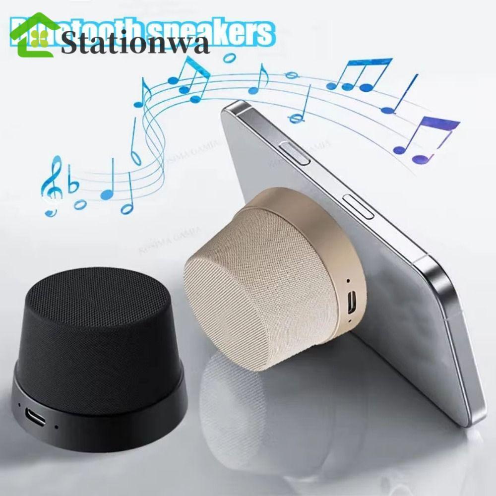 Loa Bluetooth không dây mini STATIONWA, Loa Bluetooth di động 2 trong 1, Tuổi thọ pin dài không dây rảnh tay Loa Bluetooth mini chống nước Hoạt động n