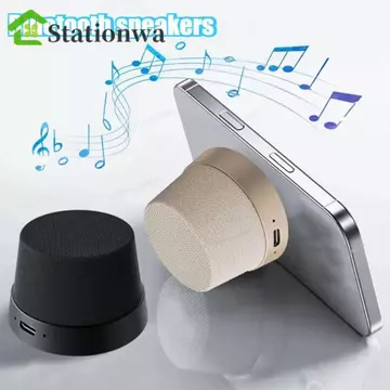 Loa Bluetooth không dây mini STATIONWA, Loa Bluetooth di động 2 trong 1, Tuổi thọ pin dài không dây rảnh tay Loa Bluetooth mini chống nước Hoạt động ngoài trời