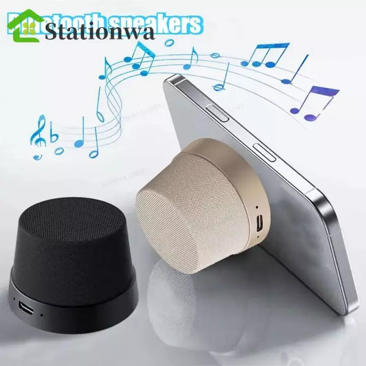 Loa Bluetooth không dây mini STATIONWA, Loa Bluetooth di động 2 trong 1, Tuổi thọ pin dài không dây rảnh tay Loa Bluetooth mini chống nước Hoạt động ngoài trời