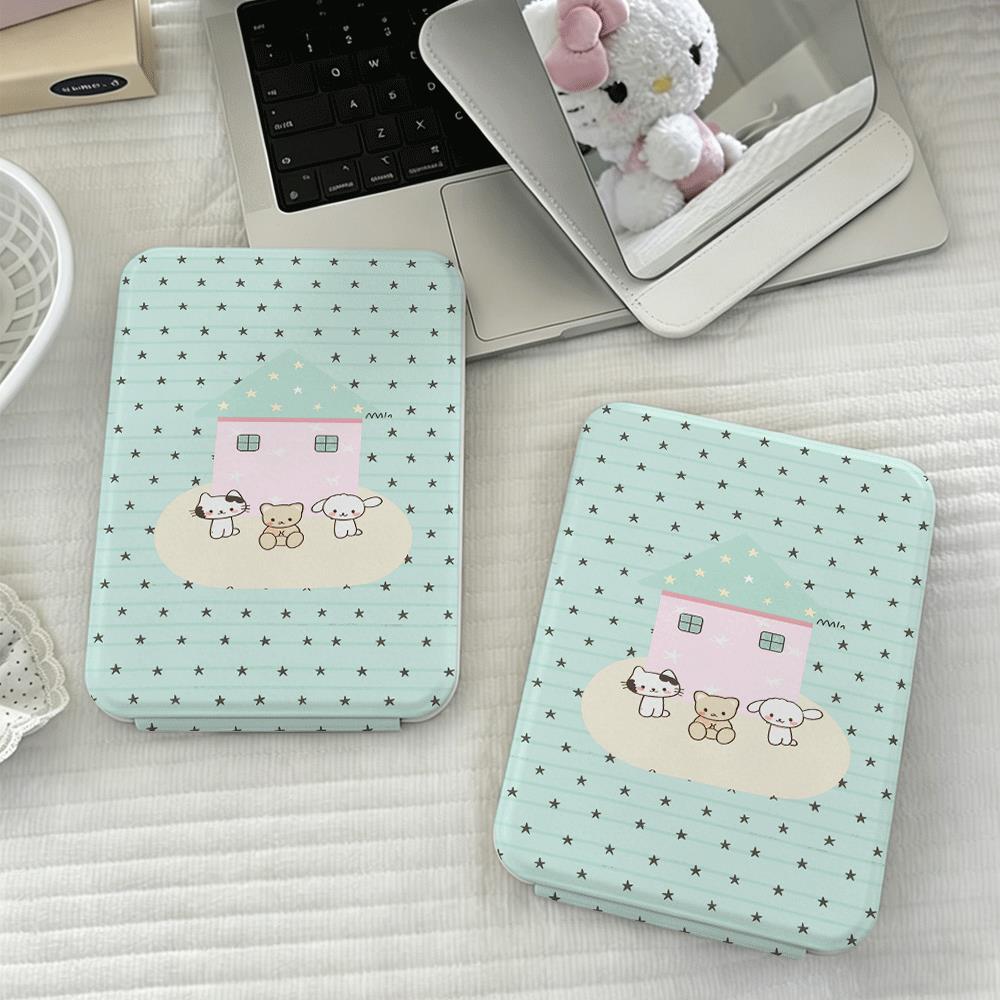 Ngôi nhà bạc hà Tiện lợi cho làm đẹp & du lịch Gương gấp đa năng, gọn nhẹ