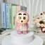Crayon Shin-Chan Áo Mưa Thành Long Lanh Sữa Đậu Phong Cách Chơi Hoạt Hình Để Bàn Đồ Trang Trí Có Thể Dễ Thương Thú Cưng Cặp Cảm Ứng 26.5.19