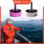 KIN Fishing Reel Thay Thế Một Phần Cho Cuộn Núm Quay Điện Tay Cầm Có Thể Gập Lại