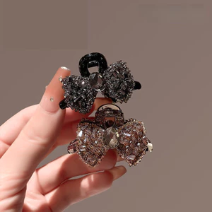 MAUROPOLI Phiên Bản Hàn Quốc Hợp Thời Trang Nơ Lấy Kẹp Kim Cương Thời Trang Đầu Lưng Nửa Tie Tóc
