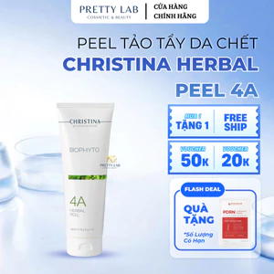 Peel Tảo Christina Herbal Peel 4A 250ml Tẩy Tế Bào Chết, Làm Sạch Sâu, Hỗ Trợ Giảm Mụn Đầu Đen