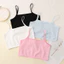 Áo thun Cotton nguyên chất lớp A cho bé gái, mềm mại thoáng khí, có chức năng chống chói.