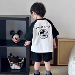 (Từ 1-12 tuổi) Áo thun ngắn tay trẻ em, áo thun nam 210g chất liệu cotton 100% in họa tiết Dega.