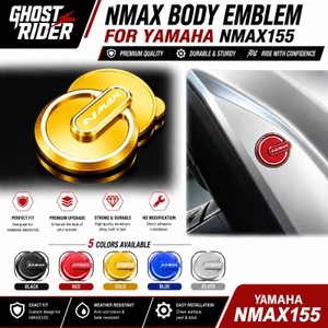 DÀNH CHO YAMAHA NMAX155 2020-2026 Xe Máy Bên Biểu Tượng Hợp Kim Nhôm Logo Huy Hiệu Thân Trang Trí Miếng Dán Phụ Kiện