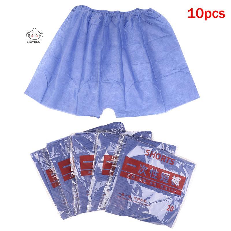 Maybest 10 Chiếc Quần Lót Nam Dùng Một Lần cho Du Lịch và Massage, Kích Thước Lớn
