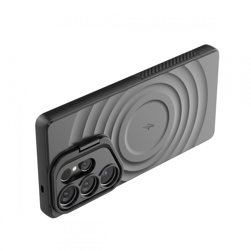 Ripple Từ Tính Có Chân Đế Ốp Lưng Điện Thoại Samsung Galaxy S25 PLUS ULTRA Chống Sốc Giá Đỡ Ống Kính Bảo Vệ